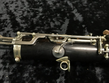 Photo Selmer Paris 1950's Low E 'Compact' Bass Clarinet, Serial #R144